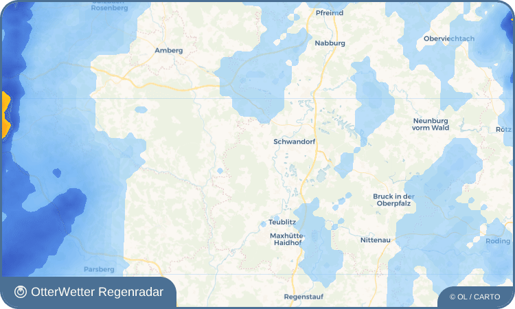 OtterWetter Regenradar-Widget Hartenricht
