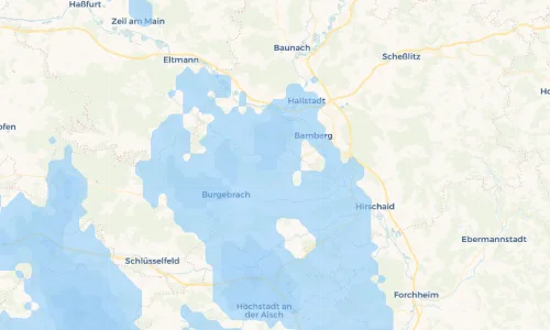 Regenradar Vorschaubild - Aktuelle Niederschläge in Hartlanden und Umgebung