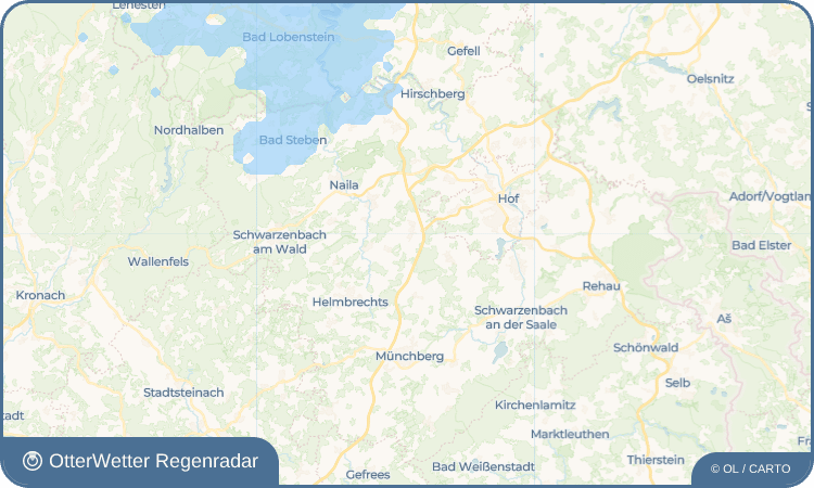 OtterWetter Regenradar-Widget Hartungs