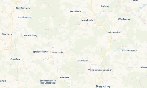 Regenradar Vorschaubild - Aktuelle Niederschläge in Haselbrunn und Umgebung