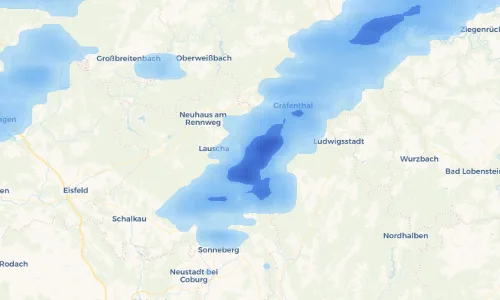 Regenradar Vorschaubild - Aktuelle Niederschläge in Hasenthal und Umgebung