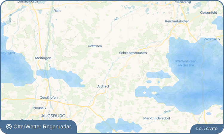 OtterWetter Regenradar-Widget Haslangkreit