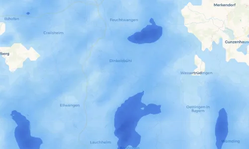 Regenradar Vorschaubild - Aktuelle Niederschläge in Hasselbach und Umgebung