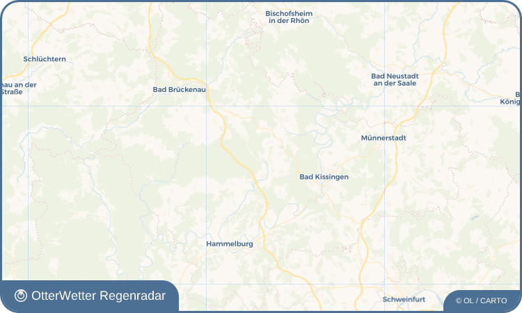 OtterWetter Regenradar-Widget Hassenbach