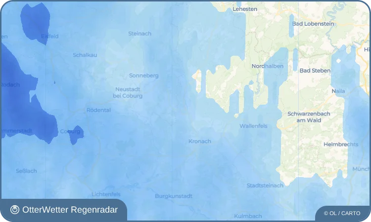 Wetter-Widget-Vorschau mit Vorhersagedaten für Haßlach b.Kronach