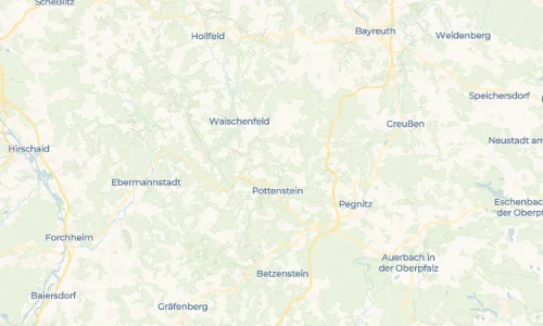 Regenradar Vorschaubild - Aktuelle Niederschläge in Haßlach und Umgebung