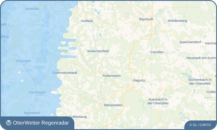 OtterWetter Regenradar-Widget Haßlach