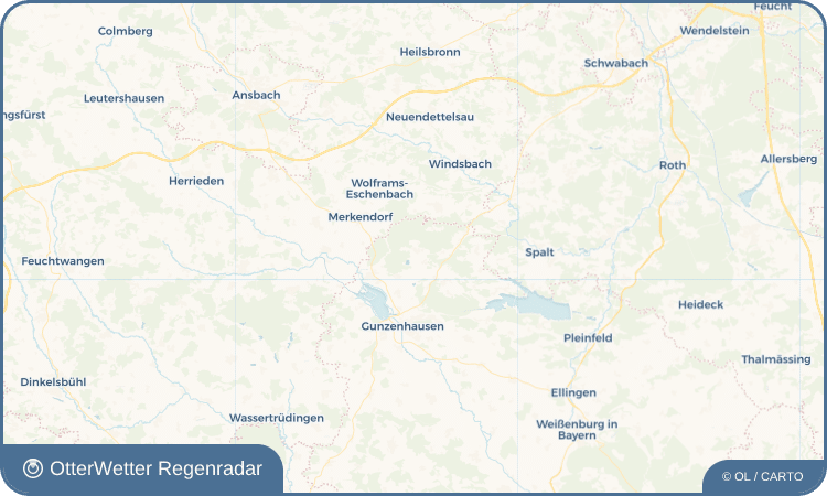 Widget-Vorschau für Haundorf Wetter-Widget-Vorschau mit Vorhersagedaten für Haundorf