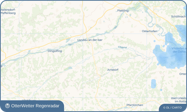 OtterWetter Regenradar-Widget Haunersdorf