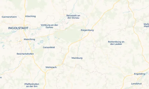 Regenradar Vorschaubild - Aktuelle Niederschläge in Haunsbach und Umgebung