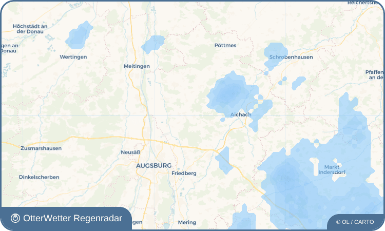 OtterWetter Regenradar-Widget Haunswies
