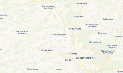 Regenradar Vorschaubild - Aktuelle Niederschläge in Hauptendorf und Umgebung