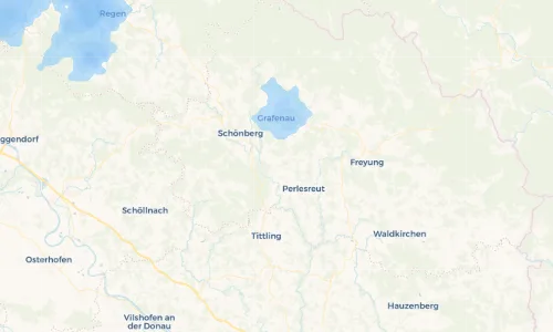 Regenradar Vorschaubild - Aktuelle Niederschläge in Haus im Wald und Umgebung