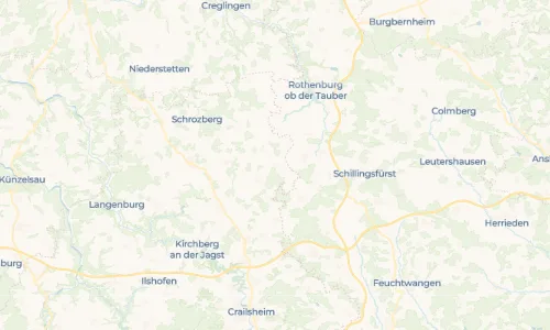 Regenradar Hausen am Bach: aktuelle Niederschläge in Hausen am Bach und Umgebung, Stand 28. Oktober 2026 um 10:45 Uhr