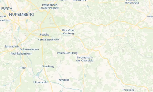 Regenradar Vorschaubild - Aktuelle Niederschläge in Hausheim und Umgebung