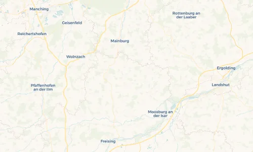Regenradar Vorschaubild - Aktuelle Niederschläge in Hausmehring und Umgebung