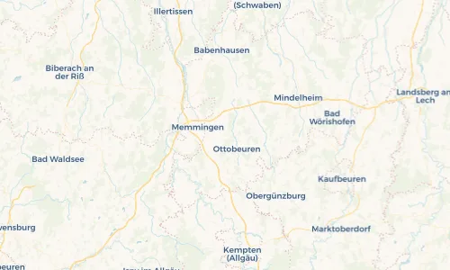 Regenradar Vorschaubild - Aktuelle Niederschläge in Hawangen und Umgebung
