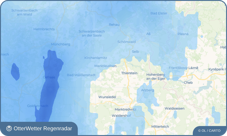 OtterWetter Regenradar-Widget Hebanz