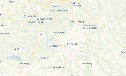 Regenradar Vorschaubild - Aktuelle Niederschläge in Heblesricht und Umgebung