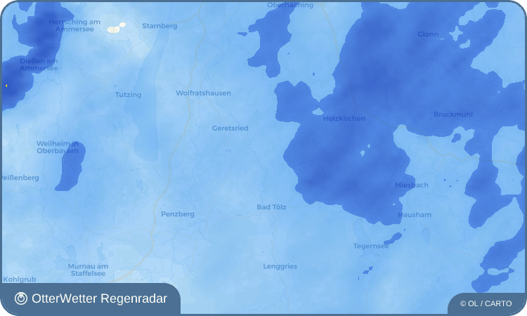 Widget-Vorschau für Hechenberg Wetter-Widget-Vorschau mit Vorhersagedaten für Hechenberg