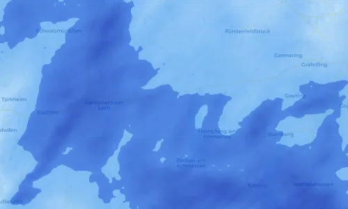 Regenradar Vorschaubild - Aktuelle Niederschläge in Hechenwang und Umgebung