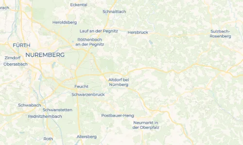 Regenradar Vorschaubild - Aktuelle Niederschläge in Hegnenberg und Umgebung