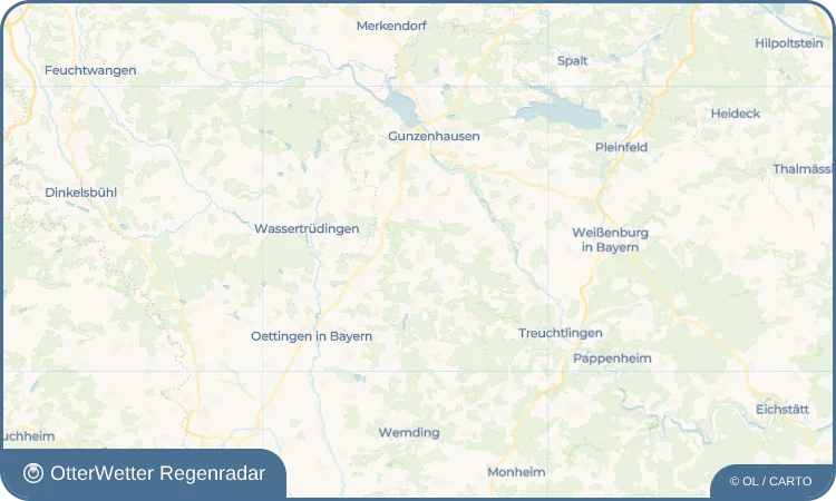 Wetter-Widget-Vorschau mit Vorhersagedaten für Heidenheim