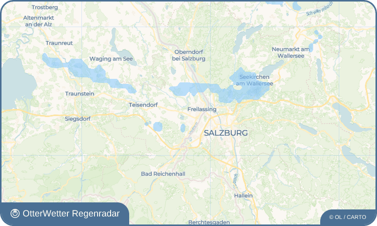OtterWetter Regenradar-Widget Heidenpoint