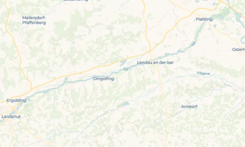 Regenradar Heilberskofen: aktuelle Niederschläge in Heilberskofen und Umgebung, Stand 20. Oktober 2026 um 18:15 Uhr
