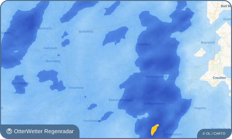 OtterWetter Regenradar-Widget Heiligenstadt i.OFr.