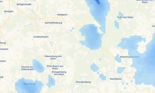 Regenradar Vorschaubild - Aktuelle Niederschläge in Heimbuchenthal und Umgebung