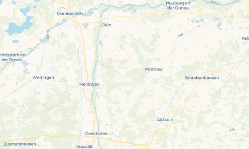 Regenradar-Vorschau: aktuelle Niederschläge in Heimpersdorf und Umgebung