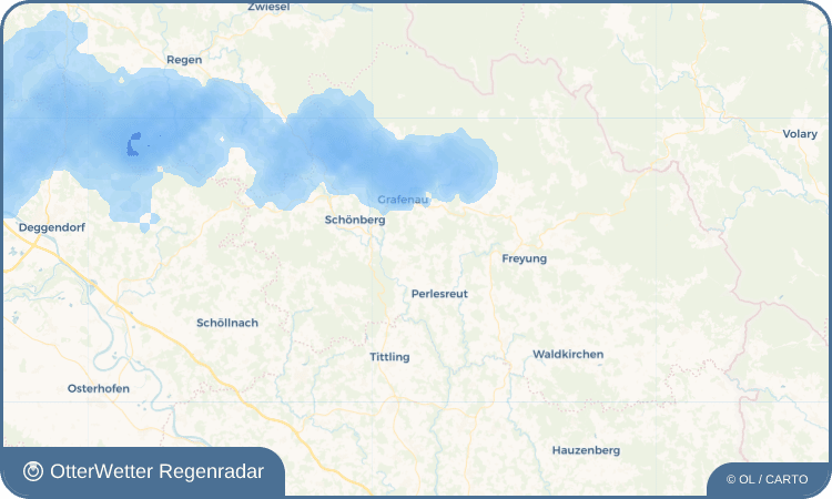 OtterWetter Regenradar-Widget Heinrichsreit