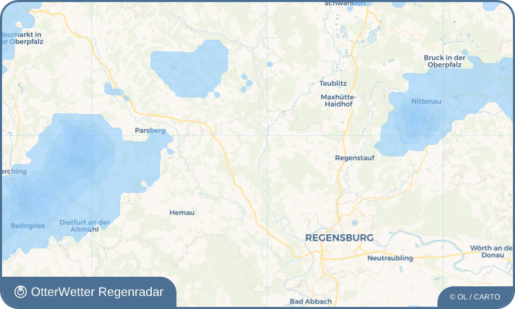 OtterWetter Regenradar-Widget Heitzenhofen