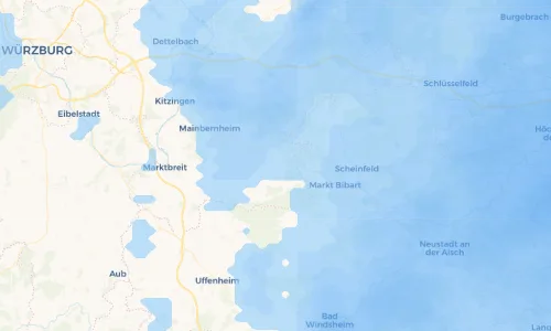 Regenradar Vorschaubild - Aktuelle Niederschläge in Hellmitzheim und Umgebung