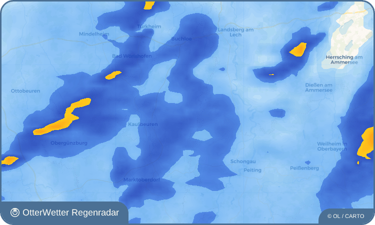 Wetter-Widget-Vorschau mit Vorhersagedaten für Helmishofen