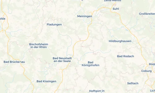 Regenradar Vorschaubild - Aktuelle Niederschläge in Hendungen und Umgebung