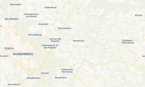 Regenradar Vorschaubild - Aktuelle Niederschläge in Henfenfeld und Umgebung