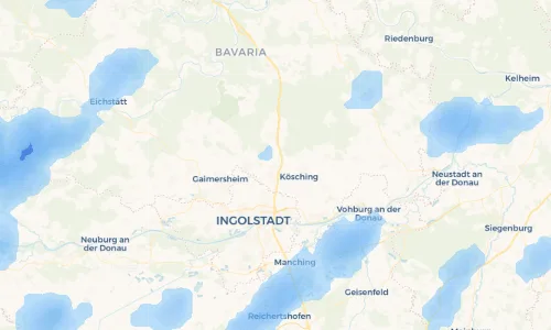 Regenradar Vorschaubild - Aktuelle Niederschläge in Hepberg und Umgebung