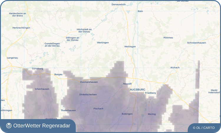 OtterWetter Regenradar-Widget Heretsried