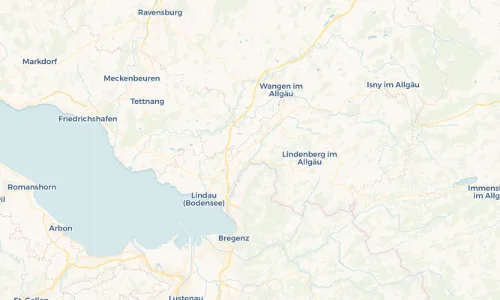 Regenradar Vorschaubild - Aktuelle Niederschläge in Hergensweiler und Umgebung