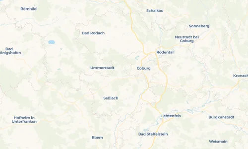 Regenradar Vorschaubild - Aktuelle Niederschläge in Hergramsdorf und Umgebung