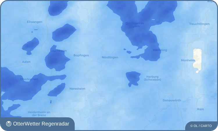 OtterWetter Regenradar-Widget Herkheim