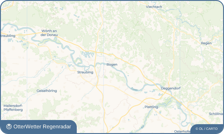 OtterWetter Regenradar-Widget Hermannsdorf