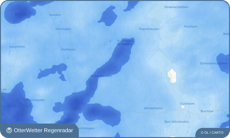 OtterWetter Regenradar-Widget Herretshofen