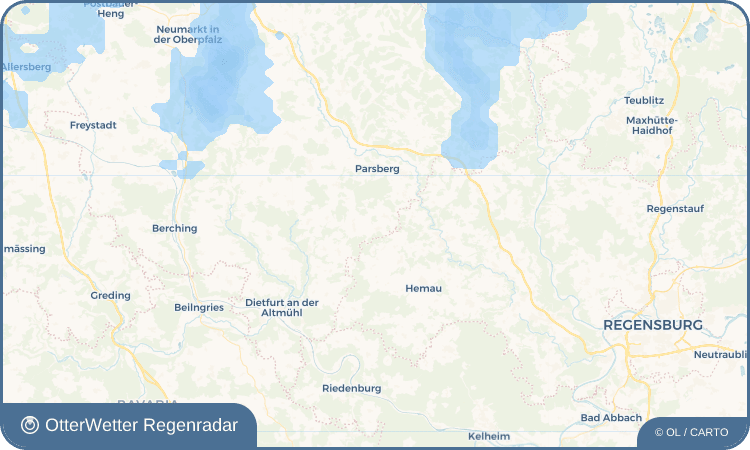 OtterWetter Regenradar-Widget Herrnried