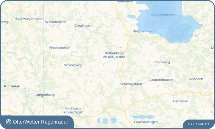 Widget-Vorschau für Herrnwinden Wetter-Widget-Vorschau mit Vorhersagedaten für Herrnwinden