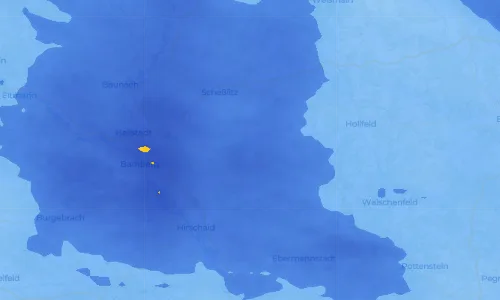 Regenradar Vorschaubild - Aktuelle Niederschläge in Herzogenreuth und Umgebung