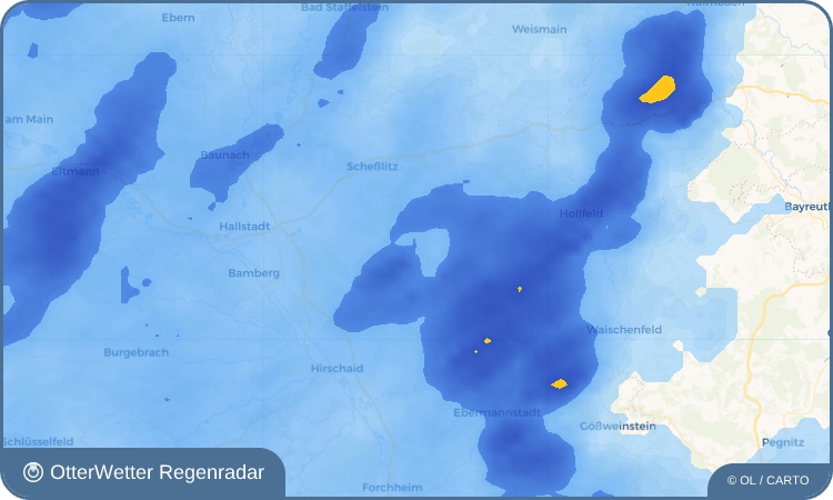 Widget-Vorschau für Herzogenreuth Wetter-Widget-Vorschau mit Vorhersagedaten für Herzogenreuth