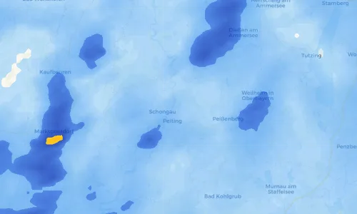Regenradar Vorschaubild - Aktuelle Niederschläge in Herzogsägmühle und Umgebung